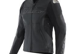 Giacca Moto Pelle Donna Dainese Racing 5 Nero