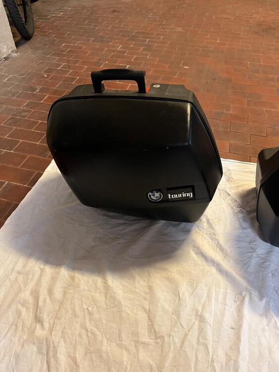 Valige e borsa originale BMW + vetro mini per Mot (3)