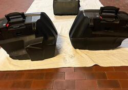 Valige e borsa originale BMW + vetro mini per Mot