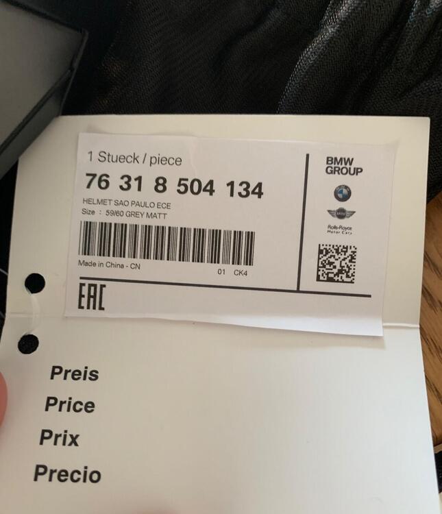 Casco moto BMW Taglia 59/60 (5)