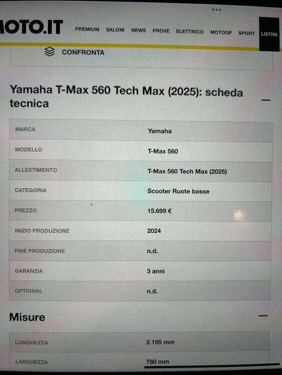 Yamaha T-Max 560 (2022 - 24)
