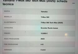 Yamaha T-Max 560 (2022 - 24) usata