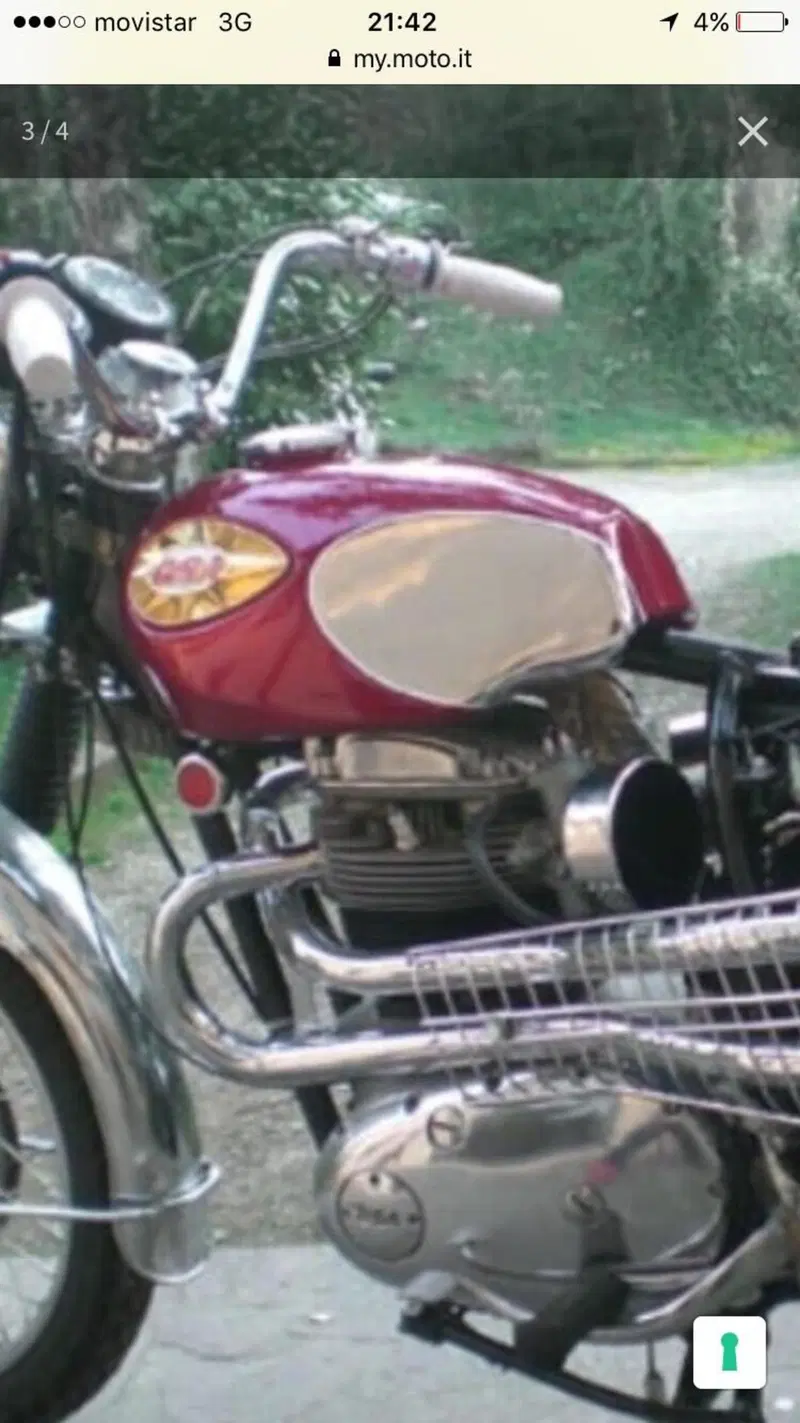 Serbatoio Triumph Bsa norton gas tank t120 (7)