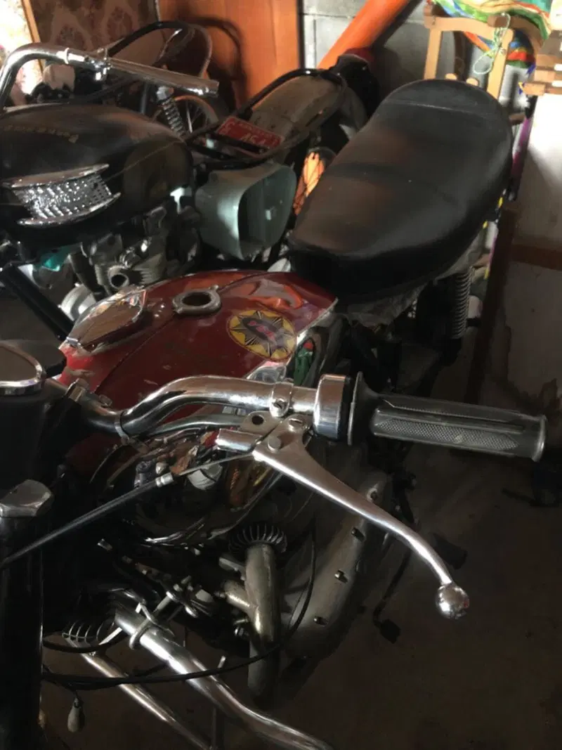 Serbatoio Triumph Bsa norton gas tank t120 (10)