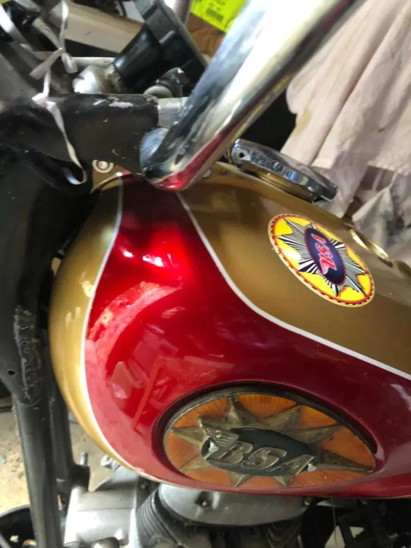 Serbatoio Triumph Bsa norton gas tank t120 (11)