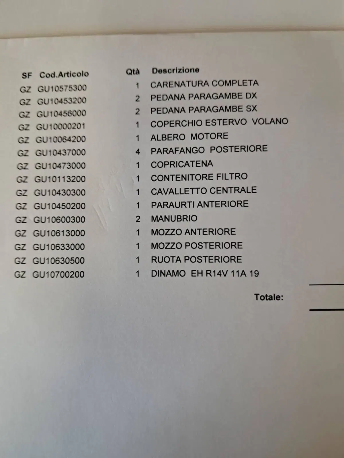 NUOVO FALCONE RICAMBI Moto Guzzi (4)