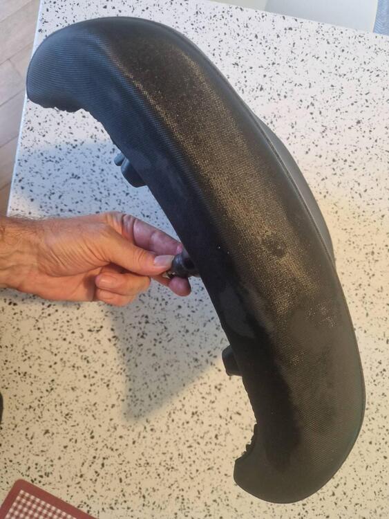 sella passeggero originale nera BMW GS 1200 (3)