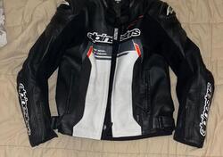 GIACCA IN PELLE ALPINESTARS MISSILE TG 52