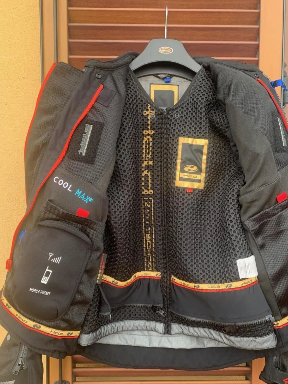 Giubbotto moto HELD tg L (6)