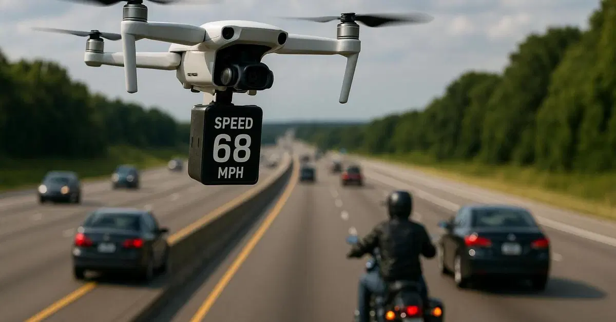 Autovelox volanti grazie ai droni: negli USA &egrave; gi&agrave; realt&agrave;, leggono targhe e controllano la velocit&agrave;