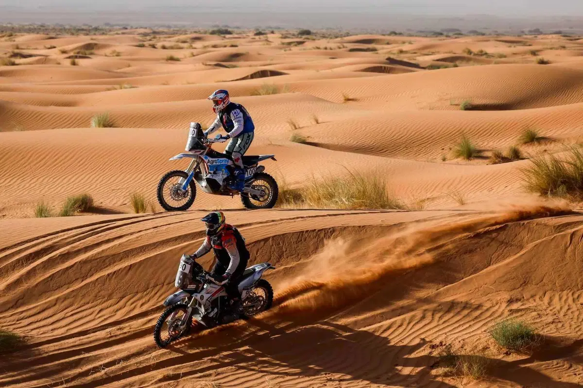Rally-Raid. Marocco flash, D2. Tappa a Schareina e Al Attiyah, Sanders e Roma leader [VIDEO] (7)