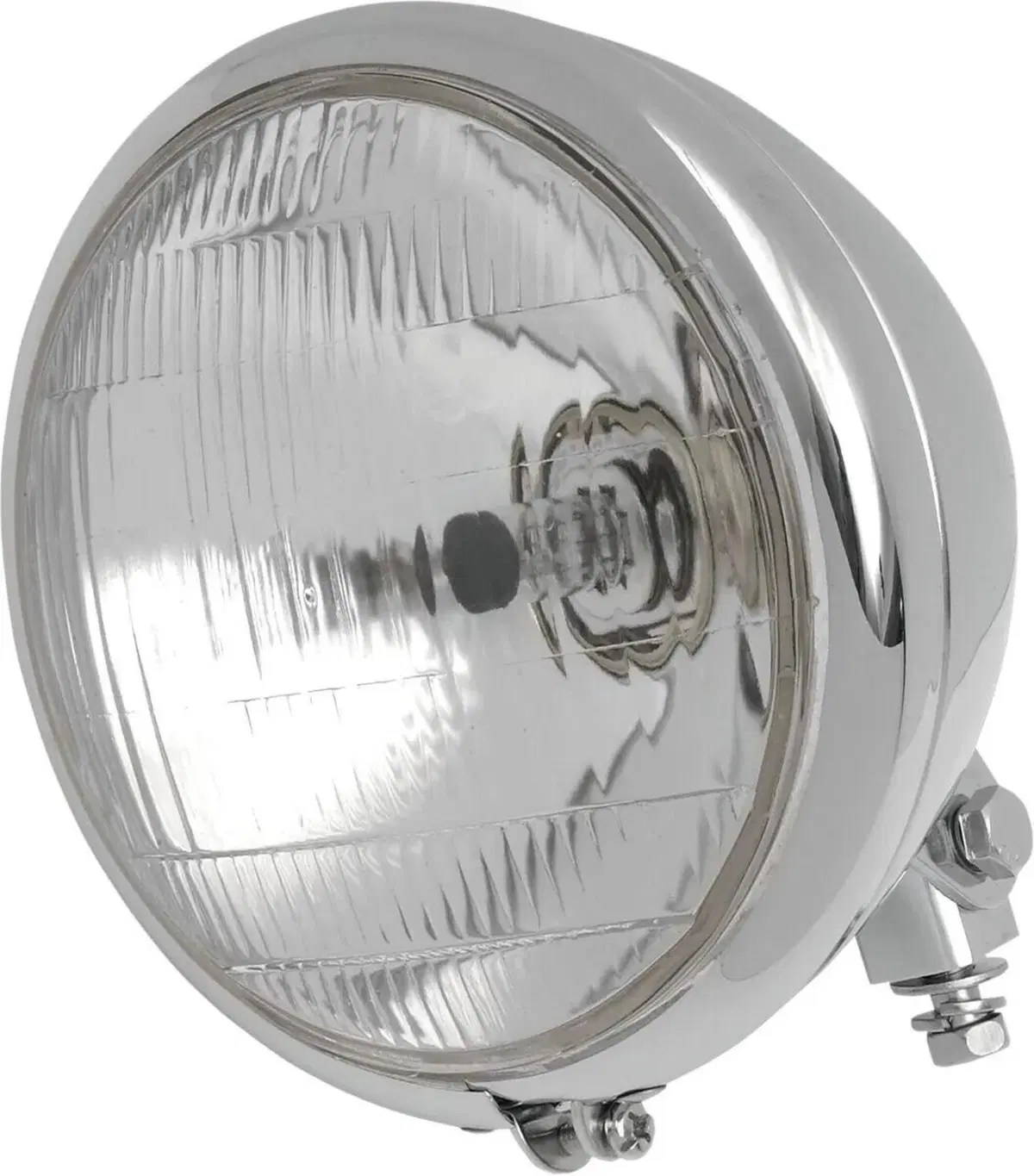 Faro anteriore cromato da 6 1/2" tipo Springer Drag Specialties