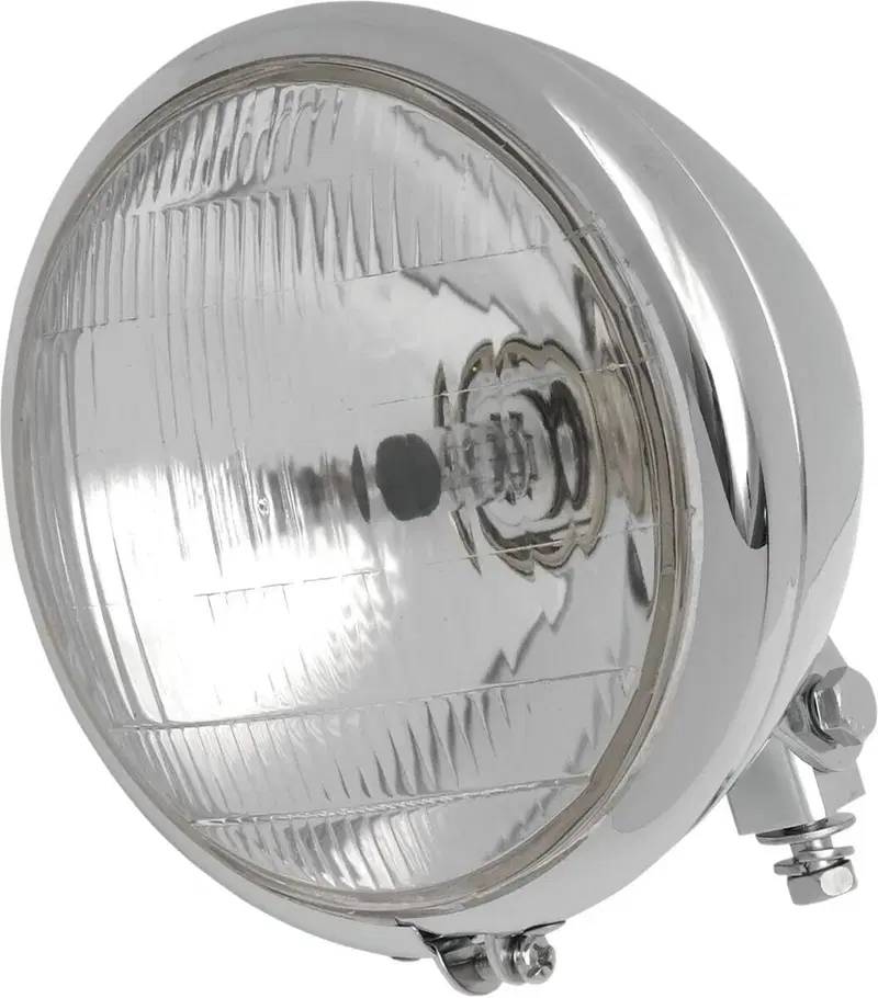 Faro anteriore cromato da 6 1/2" tipo Springer Drag Specialties