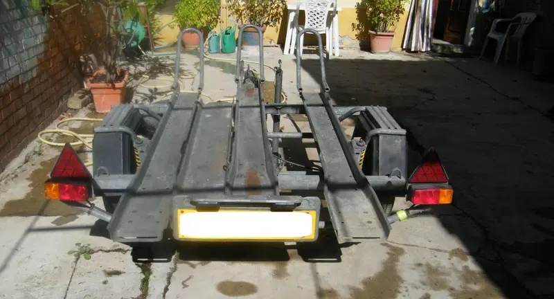 Carrello/rimorchio Ellebi per trasporto moto (3)