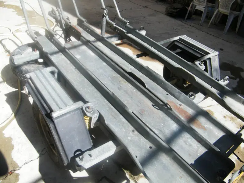 Carrello/rimorchio Ellebi per trasporto moto (4)