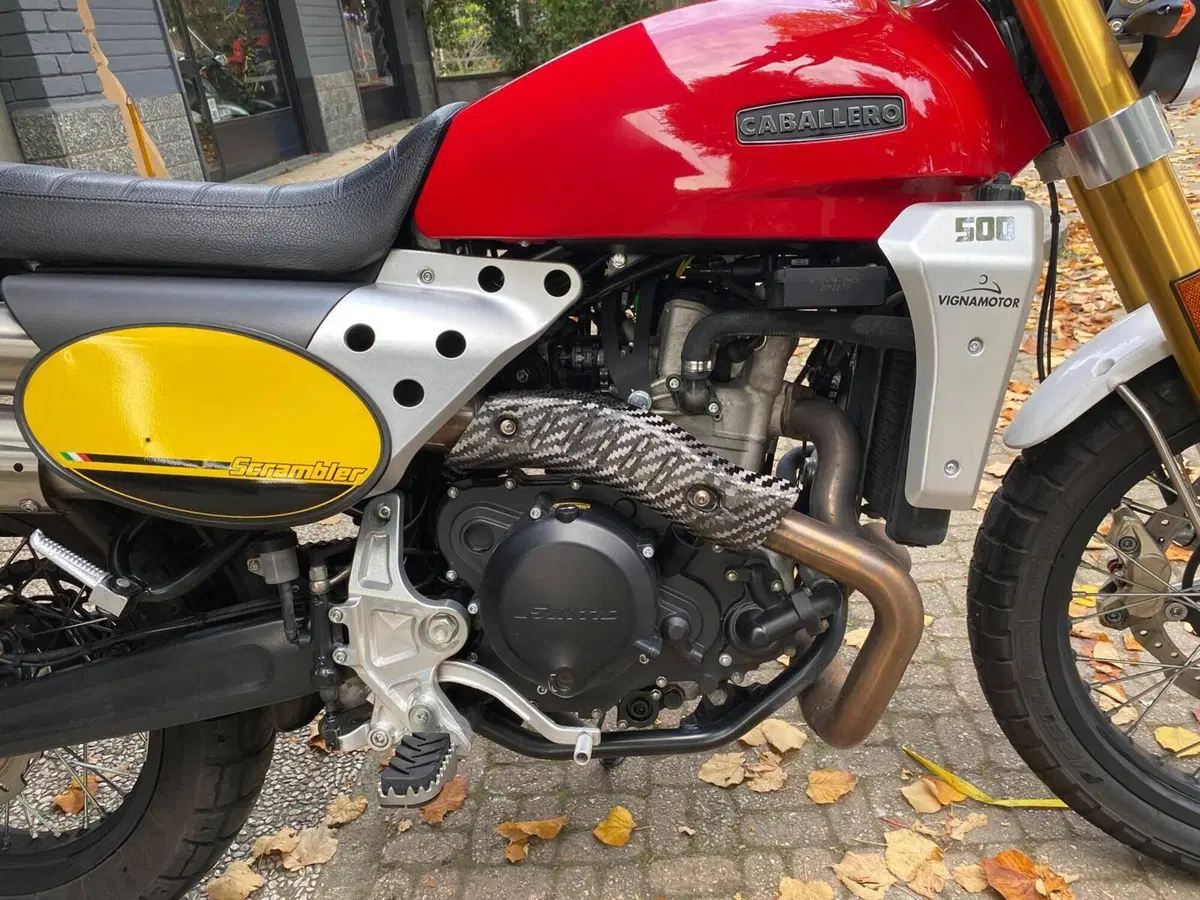 Fantic Motor Caballero 500 Scrambler (2021 - 23) (10)