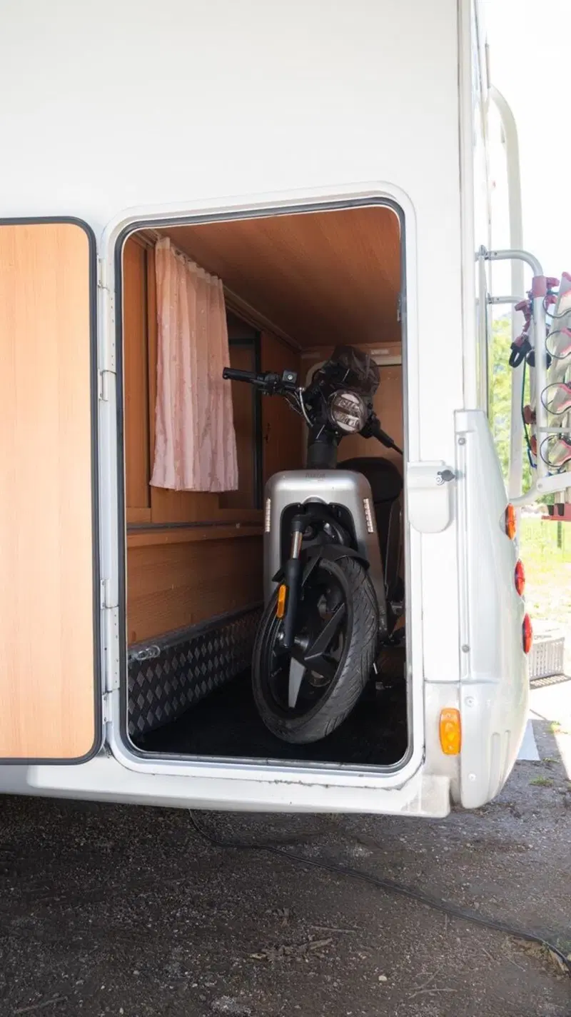 Ci sta a pennello! E con la modalit&agrave; Walk &egrave; facile farlo salire o scendere (senza fumi)