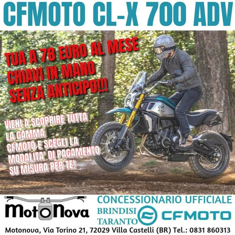 CFMOTO 700CL-X Adventure (2023 - 26)