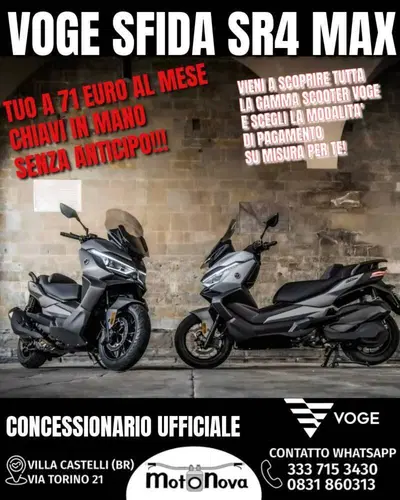 Voge Sfida SR4 MAX (2024 - 26) nuova