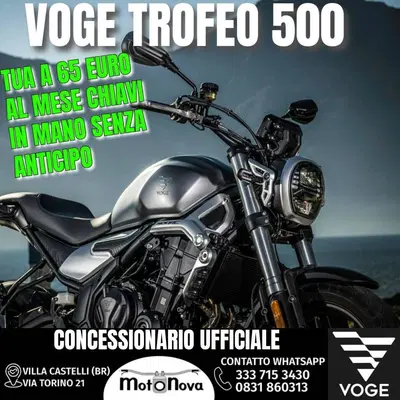 Voge Trofeo 500AC (2022 - 26) nuova