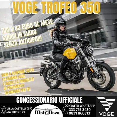 Voge Trofeo 350AC (2022 - 26) nuova