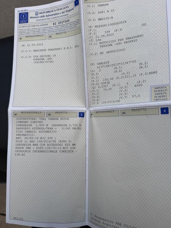 Yamaha Tricity 155 (2022 - 25)