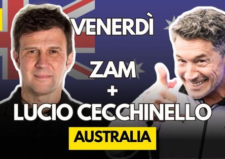 Il venerdì con Zam e Lucio Cecchinello - DIRETTA alle 10 [VIDEO]