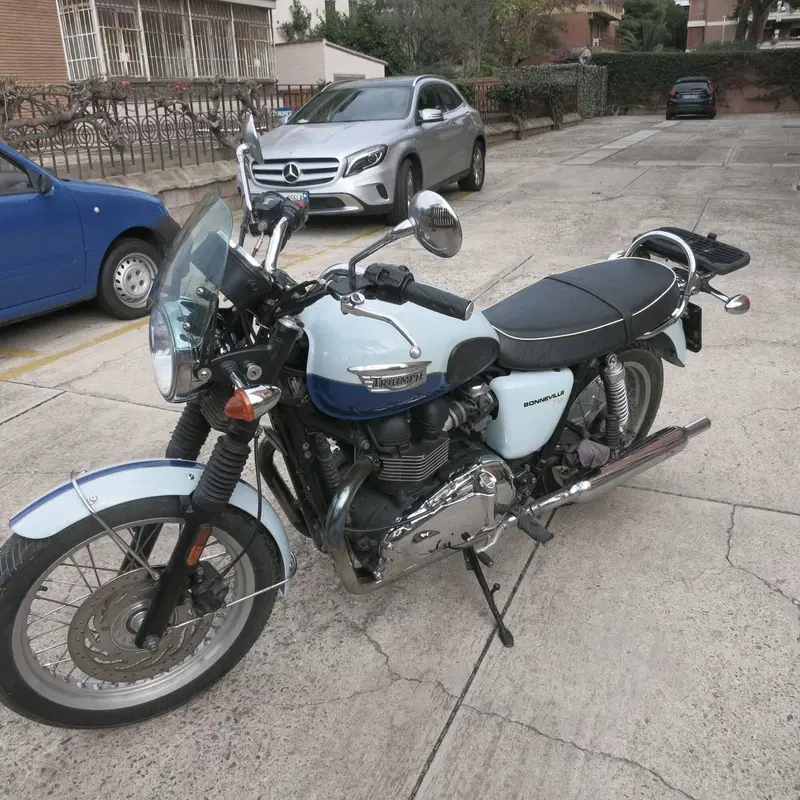 Triumph Bonneville T100 50th Anniversary (2009) (2)