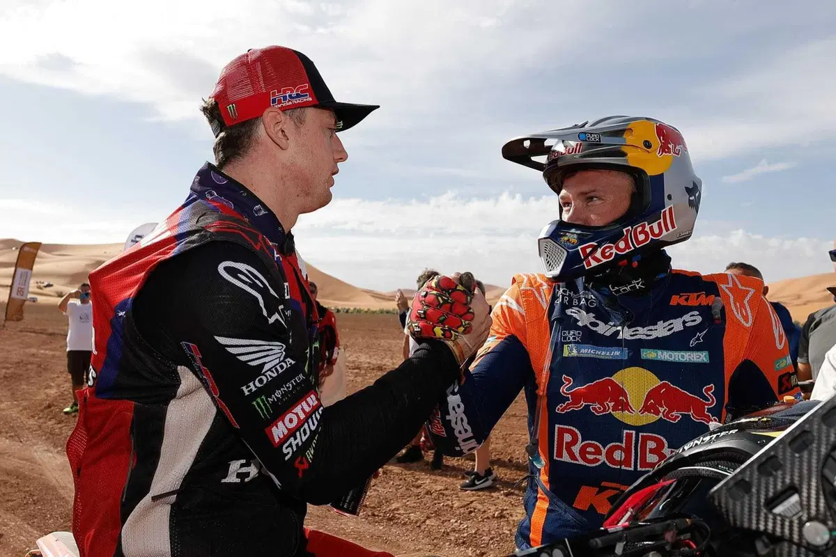 Rally-Raid. Marocco, Finale. Colpi di scena. Vincono Schareina e Loeb, trionfano Sanders e Moraes [VIDEO] (9)