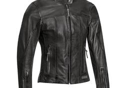 Giacca moto donna pelle estiva Ixon CRANK AIR LADY