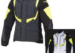 Giacca moto tessuto Macna Vosges WP tre strati Nig
