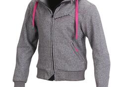 Felpa moto donna Macna Freeride con rinforzi in Fi
