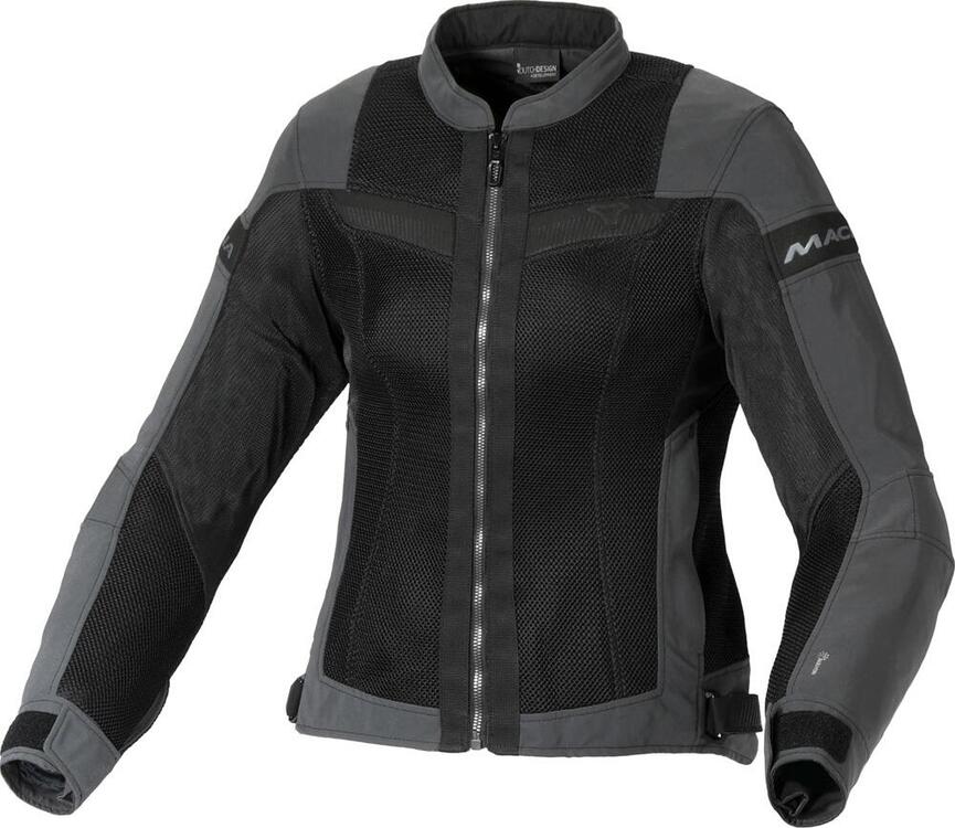 Giacca moto donna estiva Macna Velotura Nero Night