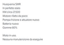 Husqvarna SM 510 R (2006) usata