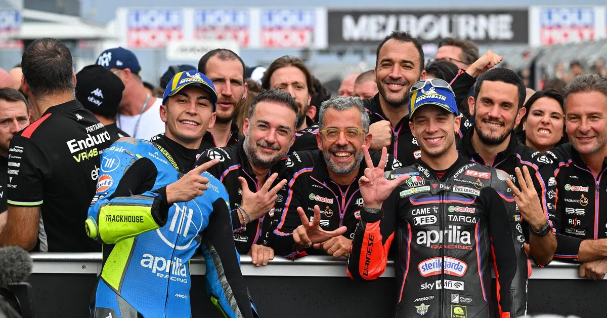 MotoGP 2025. GP dell'Australia. Con Raul Fernandez arriva la 300esima vittoria di Aprilia nel Motomondiale