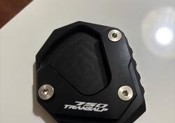 Allargamento base cavalletto per nuova transalp Ho Honda