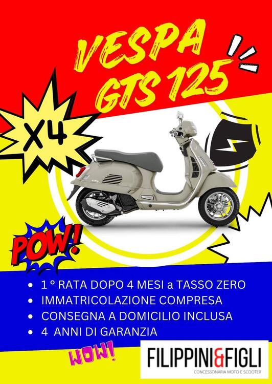 Vespa GTS 125 (2025)