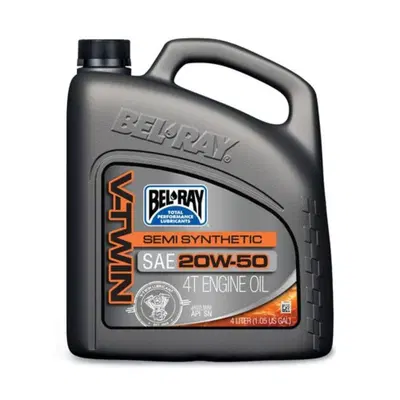 Olio motore semisintetico Bel Ray 20W50 per tutti 
