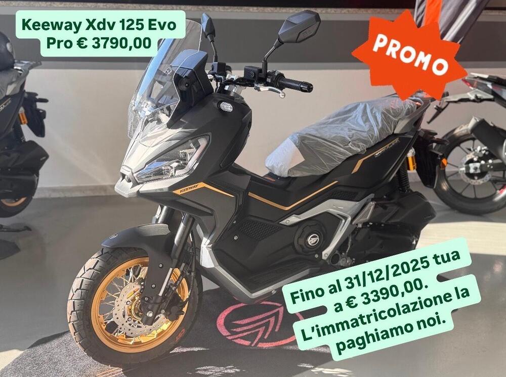 Keeway Motor XDV 125 EVO PRO (2025)