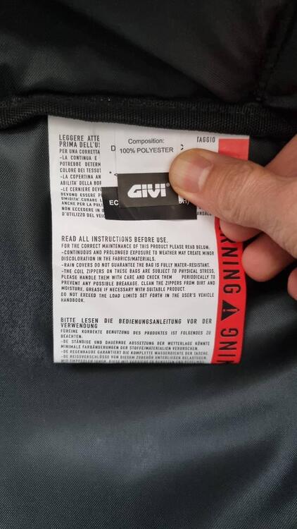 Borse interne per valigie Ducati Multistrada V4 (3)