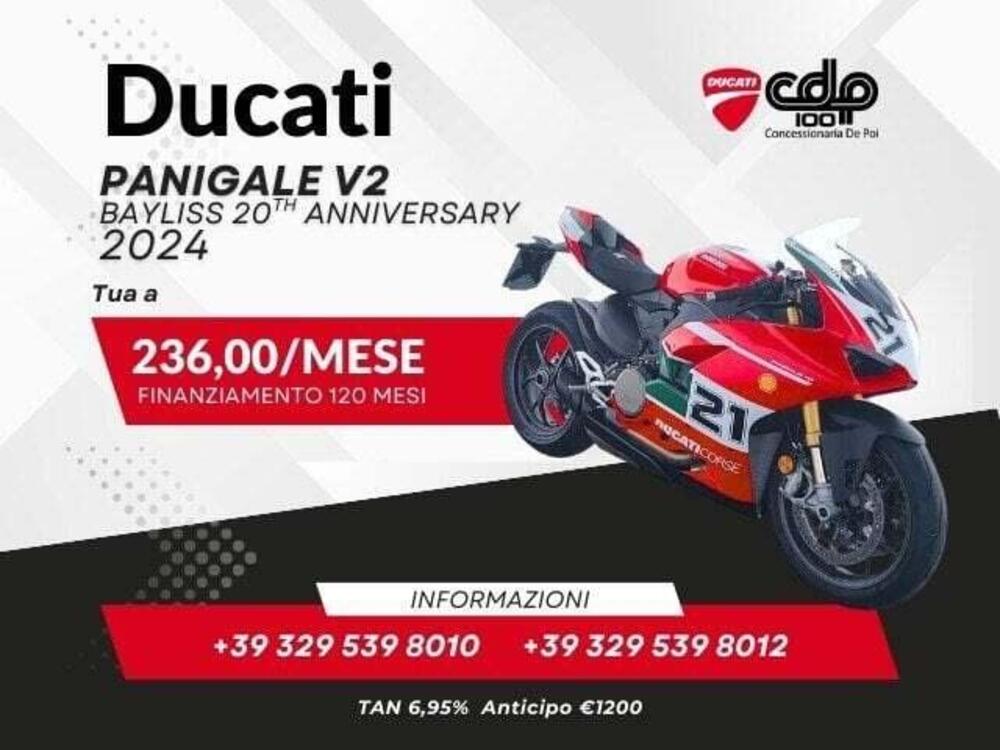 Ducati Panigale V2 Bayliss 1st Championship 20th Anniversary (2021 - 24)
