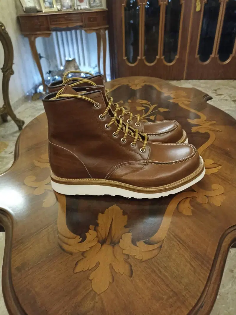 Scarponcini Uomo in pelle nr.44 come le Red W. NUO Vibram (5)