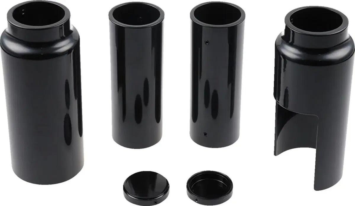 Kit completo Copri Forcelle neri lucidi Per Softai 