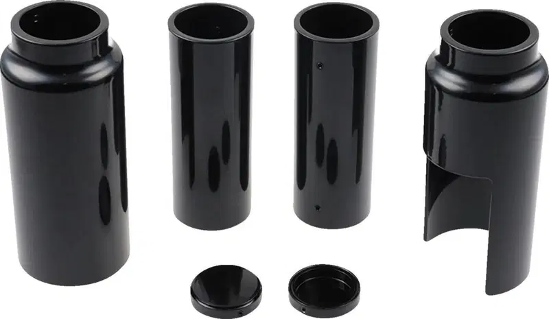 Kit completo Copri Forcelle neri lucidi Per Softai 