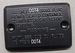 45513MB4673 Coperchio pompa freno VF/ CB Honda