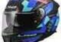 Casco Integrale LS2 FF808 Stream II Mika Nero Blu