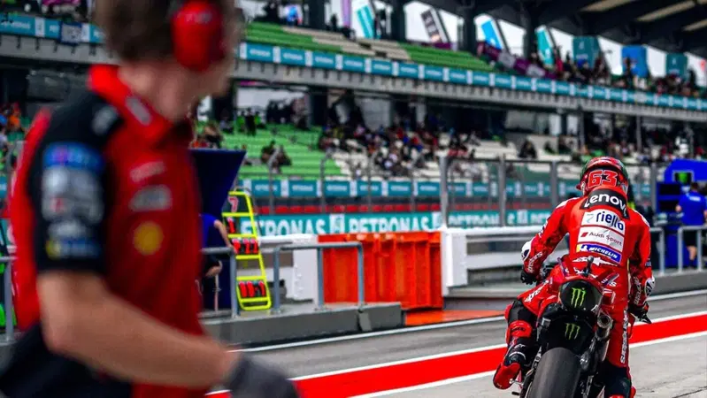 MotoGP 2025. GP della Malesia. Pecco Bagnaia, altro venerd&igrave; fuori dalla Q2: "In passato avrei lottato per vincere, ora per la top 7"