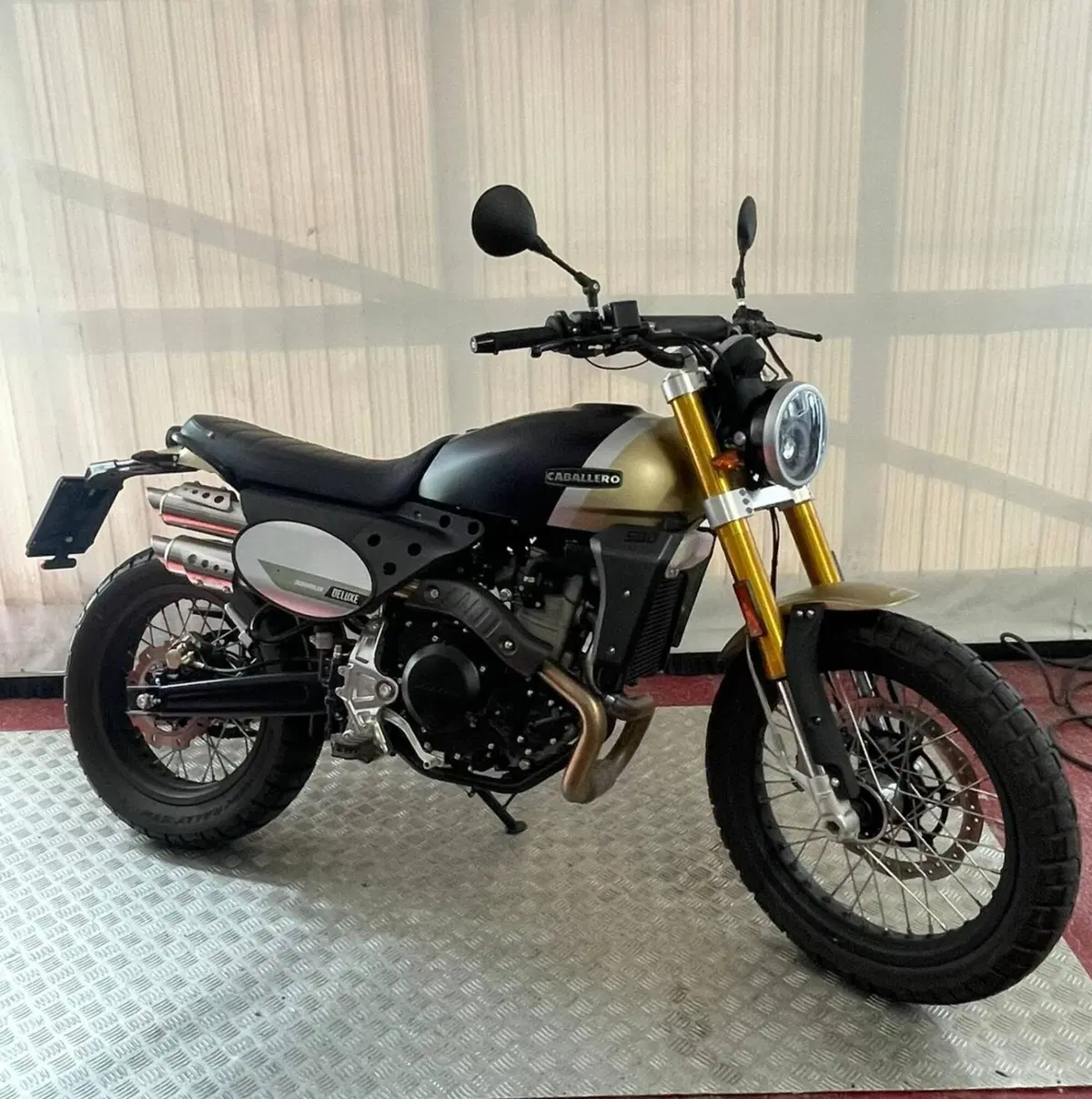 Fantic Motor Caballero 500 Scrambler Deluxe (2021 - 23)
