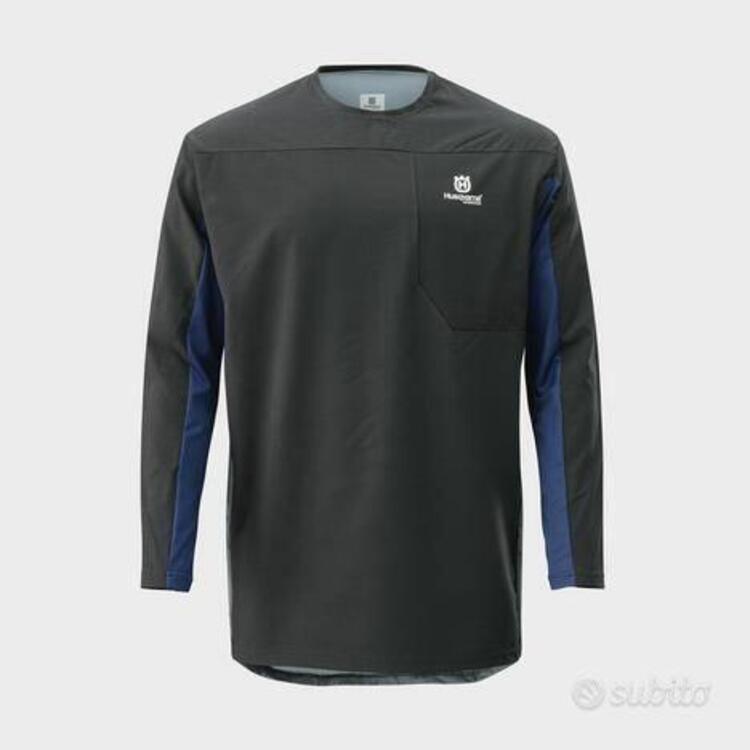 Maglia Husqvarna Gotland Shirt Black Taglia M nuov