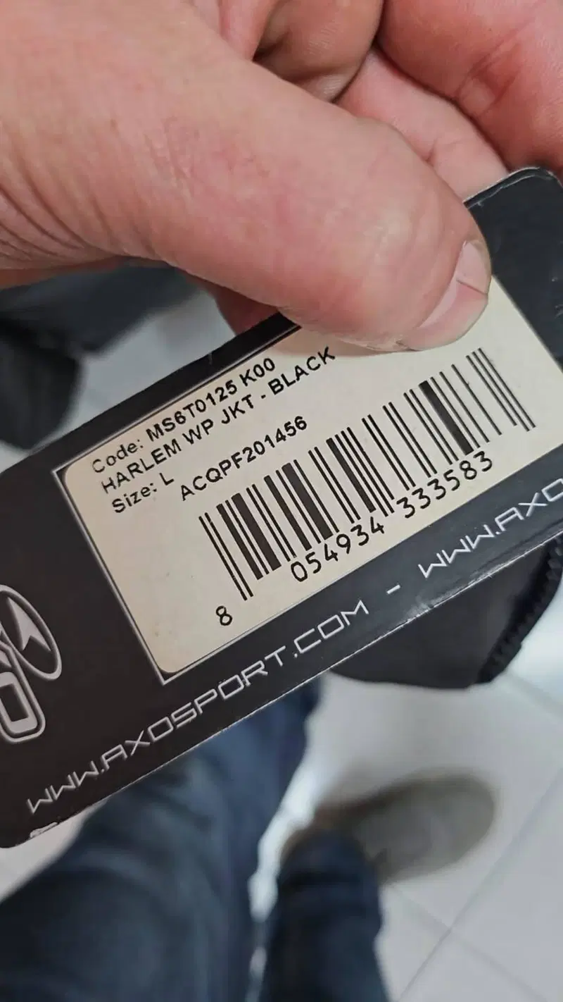 Giacca AXO HARLEM WP L (3)